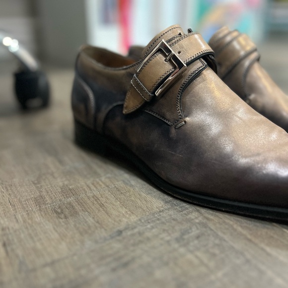 Magnanni Men’s Size 9.5 Leather Shoes - Picture 7 of 10